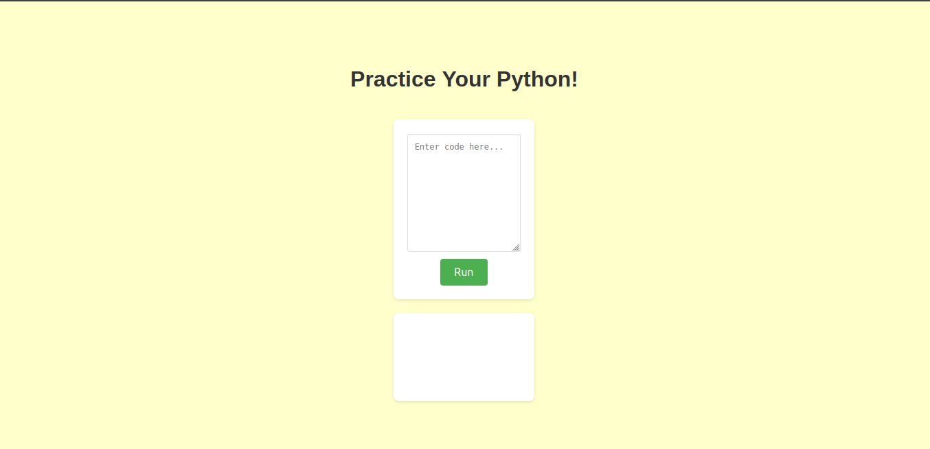 PYTHON CODESENDER