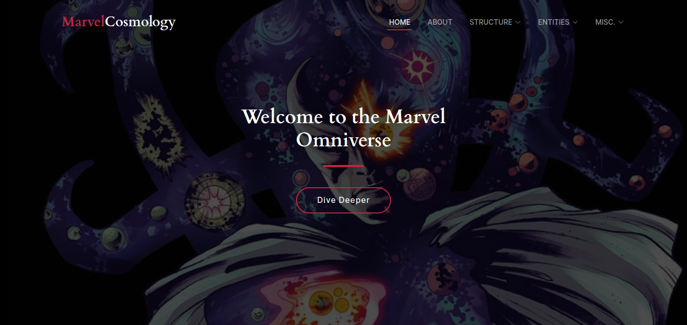 MARVEL COSMOLOGY